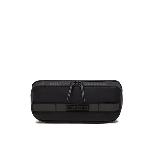 Kosmetyczka Tommy Hilfiger Monotype AM0AM12785 Czarny ze sklepu eobuwie.pl w kategorii Kosmetyczki - zdjęcie 182108283