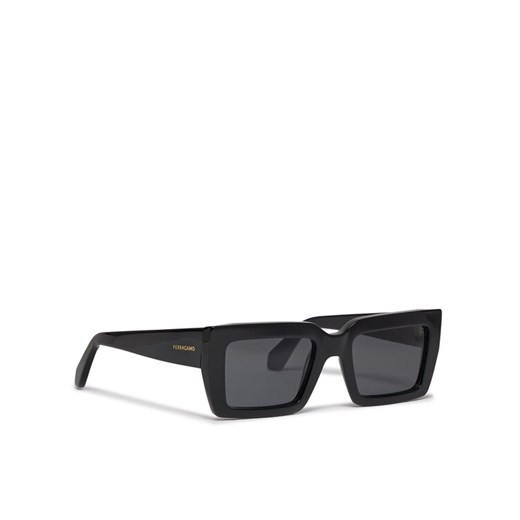 Okulary przeciwsłoneczne Salvatore Ferragamo SF1108S 001 Czarny ze sklepu eobuwie.pl w kategorii Okulary przeciwsłoneczne damskie - zdjęcie 182108333