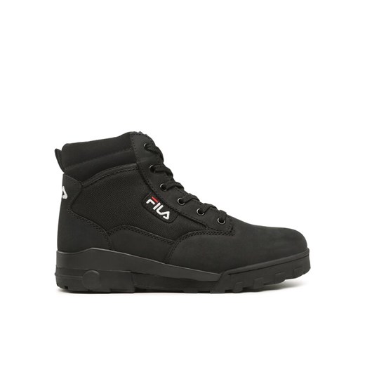 Trapery Fila Grunge II Mid FFM0165.80010 Czarny ze sklepu eobuwie.pl w kategorii Buty zimowe męskie - zdjęcie 182108430