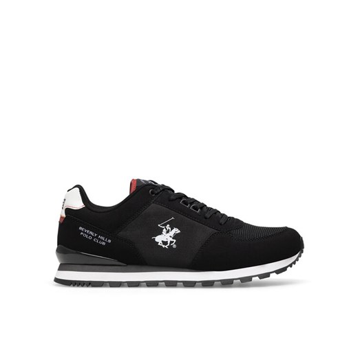Sneakersy Beverly Hills Polo Club MP07-01450-04B Czarny ze sklepu eobuwie.pl w kategorii Buty sportowe męskie - zdjęcie 182108510