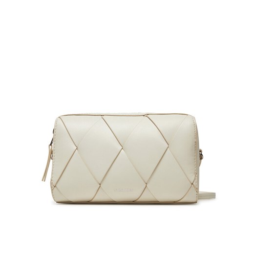 Torebka Calvin Klein Ck Woven Camera Bag K60K613002 Écru ze sklepu eobuwie.pl w kategorii Listonoszki - zdjęcie 182108553