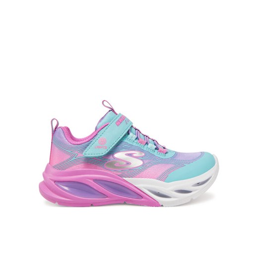 Sneakersy Skechers S Lights 303712L/TQMT Różowy ze sklepu eobuwie.pl w kategorii Buty sportowe dziecięce - zdjęcie 182108702