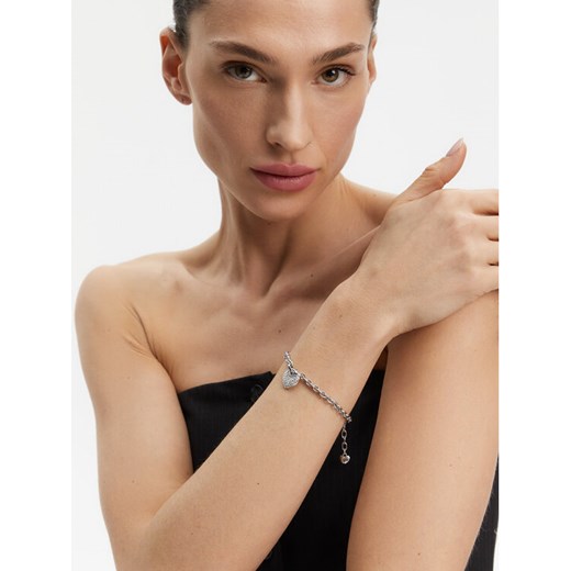 Bransoletka Guess JUBB05 214JW Srebrny ze sklepu eobuwie.pl w kategorii Bransoletki - zdjęcie 182108773