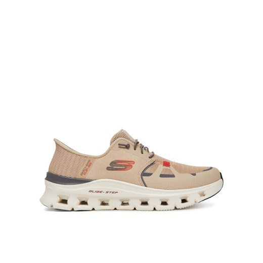 Sneakersy Skechers Glide-Step Pro- 232930/TPOR Beżowy ze sklepu eobuwie.pl w kategorii Buty sportowe męskie - zdjęcie 182108920