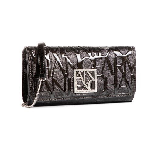Torebka Armani Exchange 948481 CC794 00020 Czarny ze sklepu eobuwie.pl w kategorii Kopertówki - zdjęcie 182109044