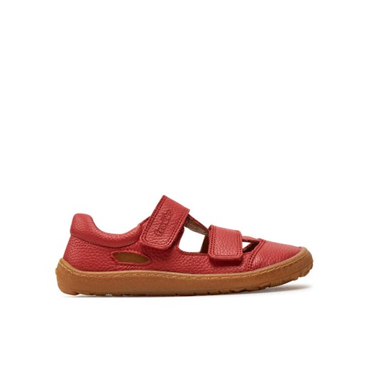Sandały Froddo Barefoot Sandal G3150266-5 D Czerwony ze sklepu eobuwie.pl w kategorii Sandały dziecięce - zdjęcie 182109053