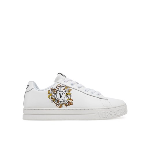 Sneakersy Versace Jeans Couture 78VA3SK3 Biały ze sklepu eobuwie.pl w kategorii Buty sportowe damskie - zdjęcie 182109080