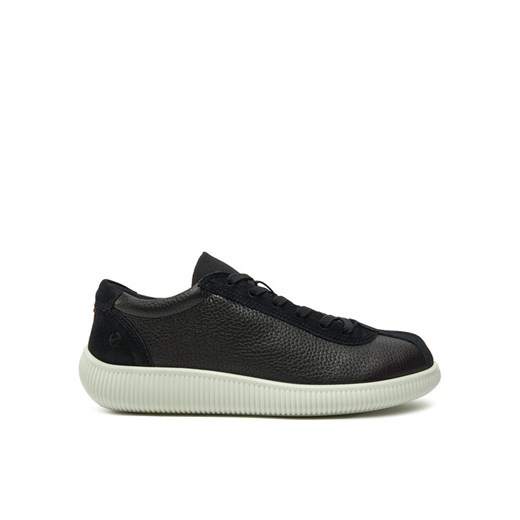 Sneakersy ECCO Soft Zero W 22025351052 Czarny ze sklepu eobuwie.pl w kategorii Buty sportowe damskie - zdjęcie 182109171