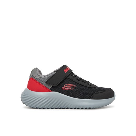 Sneakersy Skechers Bounder-Trekzic 403908L/BKRD Czarny ze sklepu eobuwie.pl w kategorii Buty sportowe dziecięce - zdjęcie 182109173