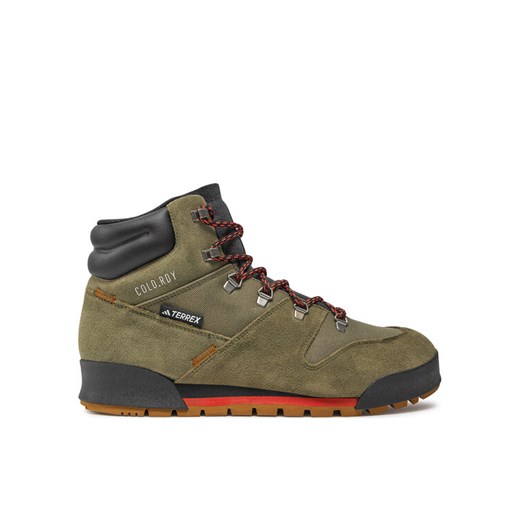 Trekkingi adidas Terrex Snowpitch Cold.Rdy IH3665 Zielony ze sklepu eobuwie.pl w kategorii Buty trekkingowe męskie - zdjęcie 182109231
