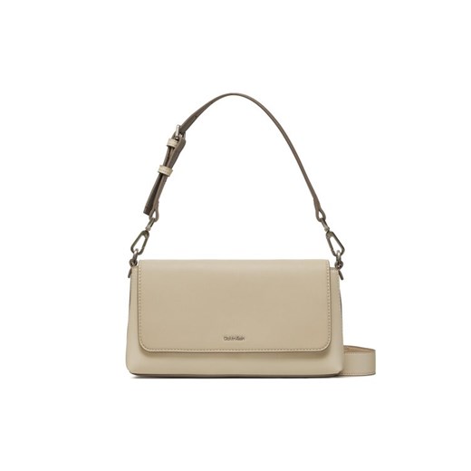 Torebka Calvin Klein Ck Must K60K611342 Écru Calvin Klein 00 eobuwie.pl