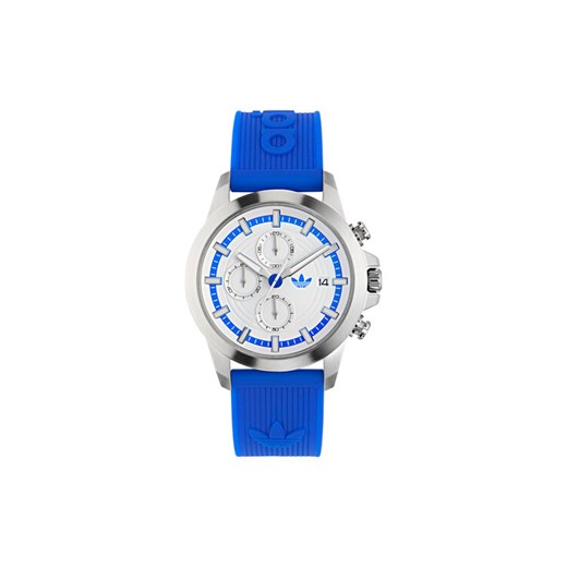 Zegarek adidas Expression Two AOFH24520 Niebieski ze sklepu eobuwie.pl w kategorii Zegarki - zdjęcie 182109304