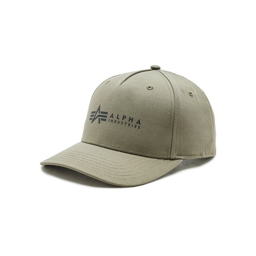 Czapka z daszkiem Alpha Industries 126912 Zielony ze sklepu eobuwie.pl w kategorii Czapki z daszkiem męskie - zdjęcie 182109320