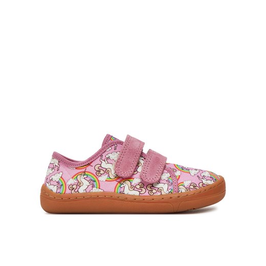 Sneakersy Froddo Barefoot Canvas G1700379-4 S Kolorowy ze sklepu eobuwie.pl w kategorii Półbuty dziecięce - zdjęcie 182109462