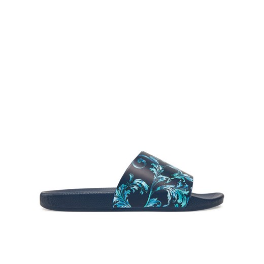 Klapki Versace Jeans Couture 78YA3SQ4 Granatowy ze sklepu eobuwie.pl w kategorii Klapki męskie - zdjęcie 182109492