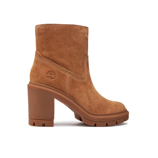 Botki Timberland Allington Heights Mid TB0A26WAEIZ1 Beżowy ze sklepu eobuwie.pl w kategorii Botki - zdjęcie 182109511