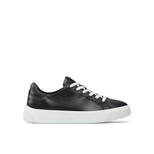 Sneakersy ECCO Street Tray W 29114301001 Czarny ze sklepu eobuwie.pl w kategorii Trampki damskie - zdjęcie 182109581