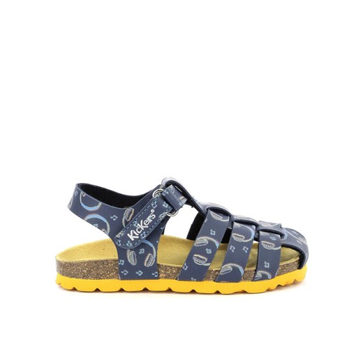 Sandały Kickers Summertan 961650-30-103 S Granatowy ze sklepu eobuwie.pl w kategorii Sandały dziecięce - zdjęcie 182109590