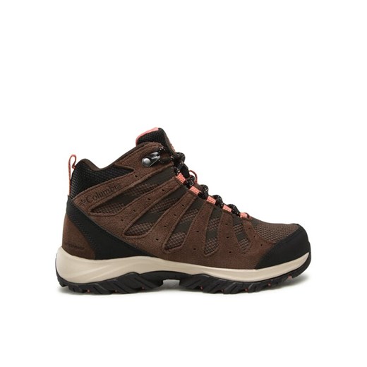 Trekkingi Columbia Redmond III Mid Waterproof BL0168-231 Brązowy ze sklepu eobuwie.pl w kategorii Buty trekkingowe damskie - zdjęcie 182109651