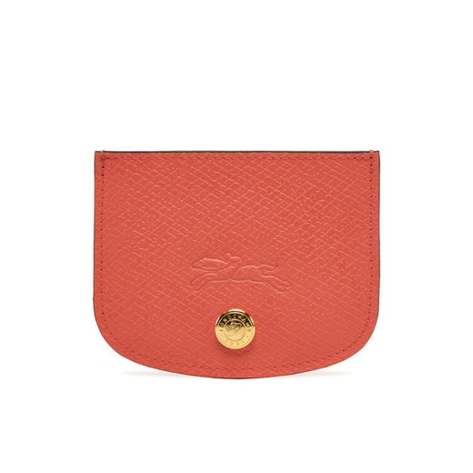 Etui na karty kredytowe Longchamp 30031HYZ Koralowy ze sklepu eobuwie.pl w kategorii Etui - zdjęcie 182109704
