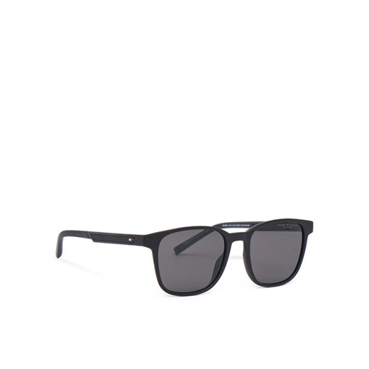 Okulary przeciwsłoneczne Tommy Hilfiger 2202/S 207892 Czarny ze sklepu eobuwie.pl w kategorii Okulary przeciwsłoneczne męskie - zdjęcie 182109734