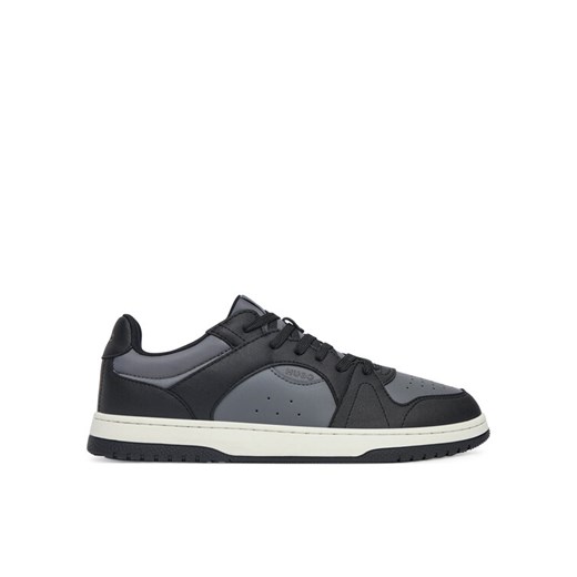 Sneakersy HUGO Hadrian 50541700 Szary ze sklepu eobuwie.pl w kategorii Buty sportowe męskie - zdjęcie 182109811