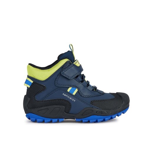 Śniegowce Geox J New Savage Boy B A J261WB 050BU CF43S M Granatowy ze sklepu eobuwie.pl w kategorii Buty zimowe dziecięce - zdjęcie 182109904