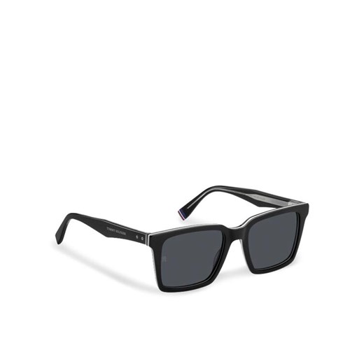 Okulary przeciwsłoneczne Tommy Hilfiger 2067/S 206819 Czarny ze sklepu eobuwie.pl w kategorii Okulary przeciwsłoneczne męskie - zdjęcie 182109934