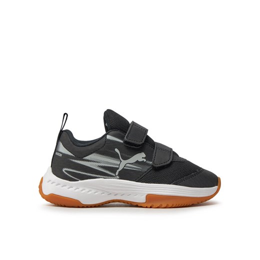 Buty halowe Puma Varion II V Jr 108106 01 Czarny ze sklepu eobuwie.pl w kategorii Buty sportowe dziecięce - zdjęcie 182109943