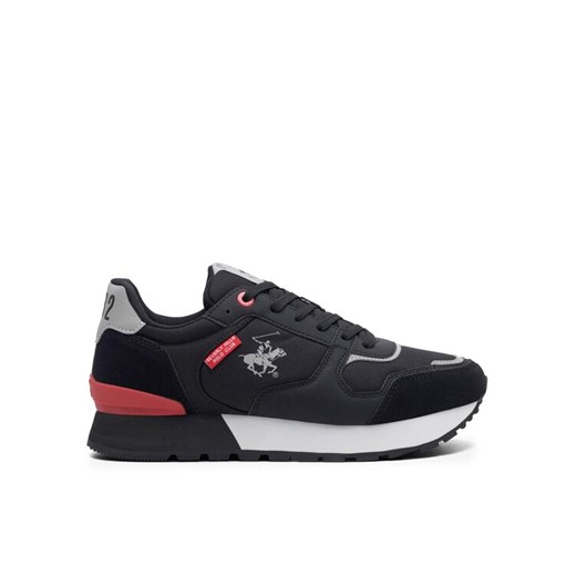 Sneakersy Beverly Hills Polo Club FOMO-01 Czarny ze sklepu eobuwie.pl w kategorii Buty sportowe męskie - zdjęcie 182109952