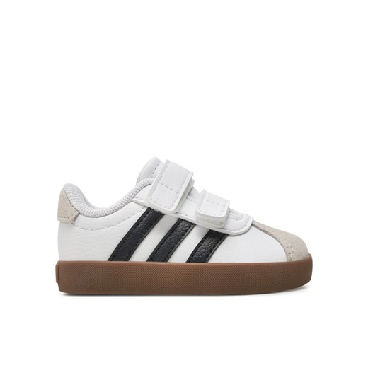 Sneakersy adidas Vl Court 3.0 Cf I ID9157 Biały ze sklepu eobuwie.pl w kategorii Buty sportowe dziecięce - zdjęcie 182110034