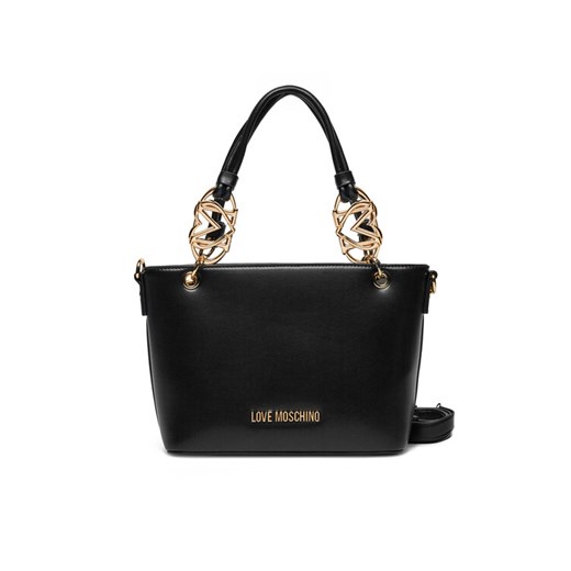 Torebka LOVE MOSCHINO JC4052PP1MLF0000 Czarny ze sklepu eobuwie.pl w kategorii Torby Shopper bag - zdjęcie 182110184