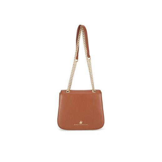 Torba Beverly Hills Polo Club BHPC-B-010-06 Brązowy ze sklepu eobuwie.pl w kategorii Listonoszki - zdjęcie 182110254