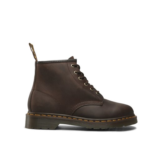 Glany Dr. Martens 101 27761201 Brązowy ze sklepu eobuwie.pl w kategorii Buty zimowe męskie - zdjęcie 182110391