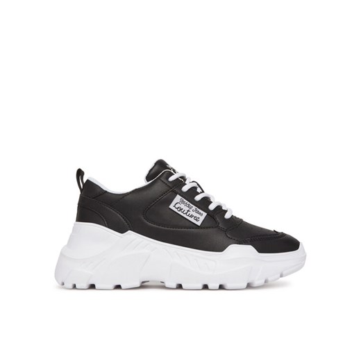 Sneakersy Versace Jeans Couture 78VA3SC2 Czarny ze sklepu eobuwie.pl w kategorii Buty sportowe damskie - zdjęcie 182110393