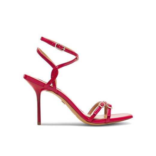 Sandały Nine West ZL23014CC Czerwony ze sklepu eobuwie.pl w kategorii Sandały damskie - zdjęcie 182110522