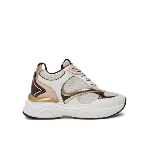 Sneakersy KARL LAGERFELD KL65724 Biały ze sklepu eobuwie.pl w kategorii Buty sportowe damskie - zdjęcie 182110534