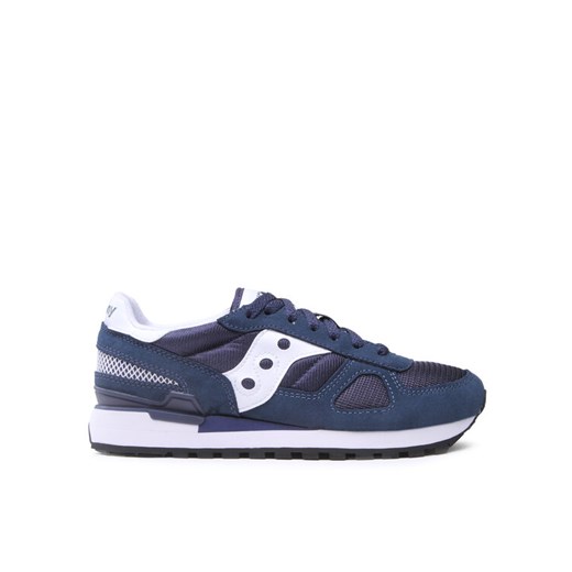 Sneakersy Saucony Shadow Originals S2108 Granatowy ze sklepu eobuwie.pl w kategorii Buty sportowe męskie - zdjęcie 182110590