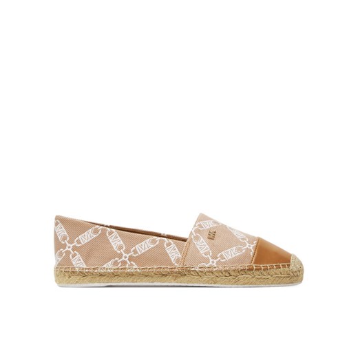 Espadryle MICHAEL Michael Kors Kendrick 40S4KNFP1Y Beżowy ze sklepu eobuwie.pl w kategorii Espadryle damskie - zdjęcie 182110660