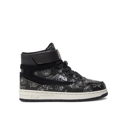 Sneakersy Fila Wb Arcade Velcro Mid FFK0088.80010 Czarny ze sklepu eobuwie.pl w kategorii Buty sportowe dziecięce - zdjęcie 182110743