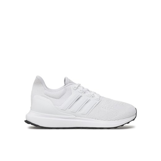 Sneakersy adidas Ubounce Dna J IG1642 Biały ze sklepu eobuwie.pl w kategorii Buty sportowe dziecięce - zdjęcie 182110830