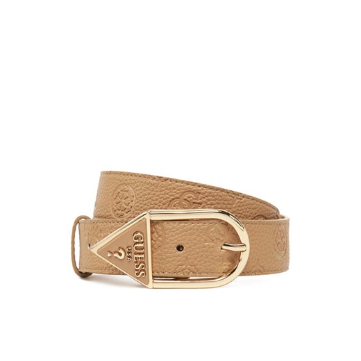 Pasek Damski Guess BW9223 P5235 Beżowy ze sklepu eobuwie.pl w kategorii Paski damskie - zdjęcie 182110893