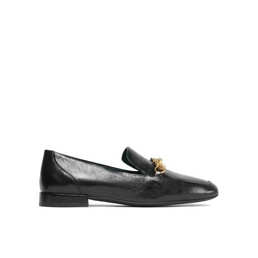 Lordsy Tory Burch Jessa Loafer 152718 Czarny ze sklepu eobuwie.pl w kategorii Lordsy damskie - zdjęcie 182110911