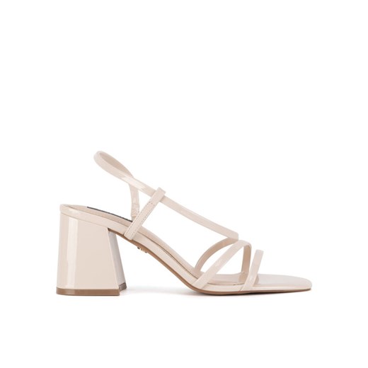 Sandały Nine West WFA2642-1 Beżowy ze sklepu eobuwie.pl w kategorii Sandały damskie - zdjęcie 182110923