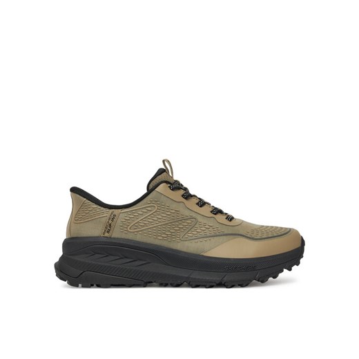 Trekkingi Skechers Switch Back-Mist 237685/TPBK Brązowy ze sklepu eobuwie.pl w kategorii Buty trekkingowe męskie - zdjęcie 182110924