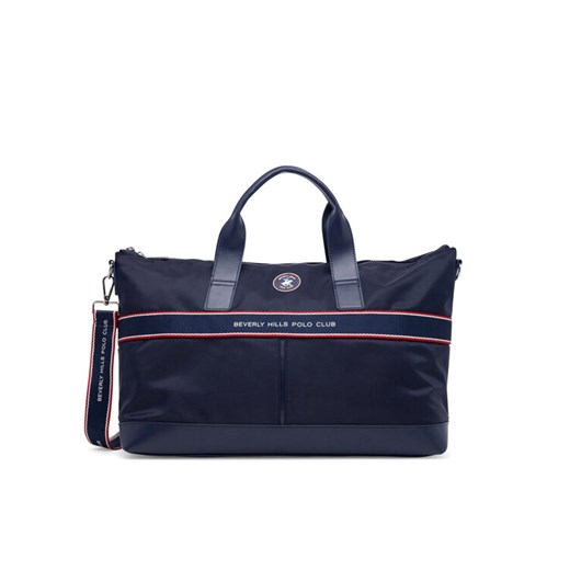Torba Beverly Hills Polo Club BHPC-M-004-CCC-05 Granatowy ze sklepu eobuwie.pl w kategorii Torby sportowe - zdjęcie 182110970