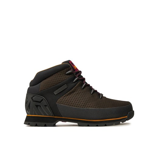 Trzewiki Timberland EURO SPRINT MID BOOT TB0A41A7EJU1 Brązowy ze sklepu eobuwie.pl w kategorii Buty zimowe męskie - zdjęcie 182110990