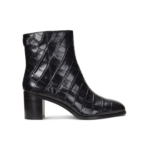 Botki LAUREN RALPH LAUREN 802951301001 Czarny ze sklepu eobuwie.pl w kategorii Botki - zdjęcie 182110991