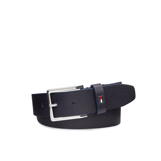 Pasek Męski Tommy Hilfiger Oliver 3.5 Ext AM0AM11461 Granatowy ze sklepu eobuwie.pl w kategorii Paski męskie - zdjęcie 182111022