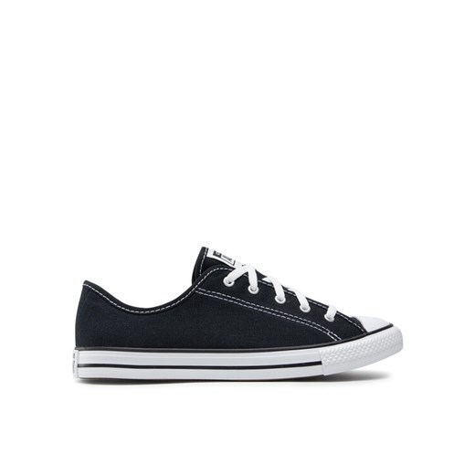 Trampki Converse Chuck Taylor All Star Dainty Ox 564982C Czarny ze sklepu eobuwie.pl w kategorii Trampki damskie - zdjęcie 182111033